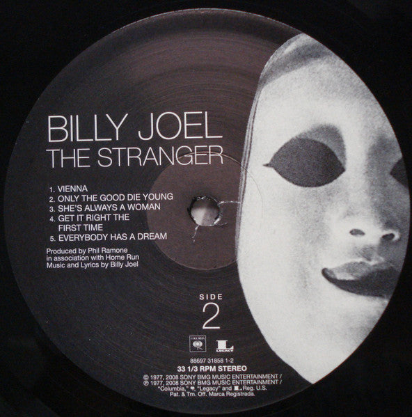 Billy Joel : The Stranger (LP,Album,Reissue)