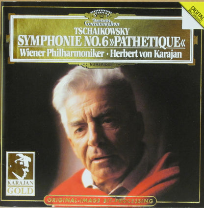 Pyotr Ilyich Tchaikovsky, Wiener Philharmoniker • Herbert von Karajan : Symphonie No. 6 »Pathetique« (Album,Club Edition,Reissue)