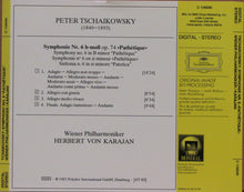 Pyotr Ilyich Tchaikovsky, Wiener Philharmoniker • Herbert von Karajan : Symphonie No. 6 »Pathetique« (Album,Club Edition,Reissue)