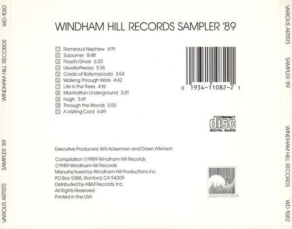Various : Windham Hill Records Sampler '89 (Sampler)