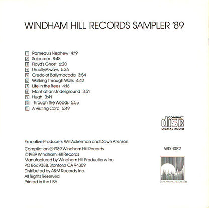 Various : Windham Hill Records Sampler '89 (Sampler)