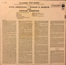 Louis Armstrong and Edward R. Murrow With Leonard Bernstein : Satchmo The Great (LP,Mono)
