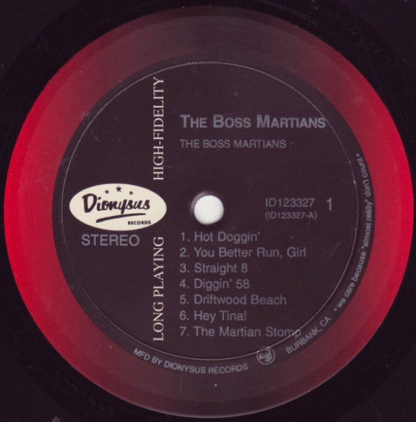 Boss Martians : The Boss Martians (LP,Album)