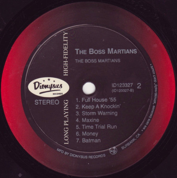 Boss Martians : The Boss Martians (LP,Album)