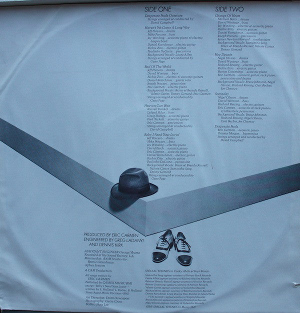 Eric Carmen : Change Of Heart (LP,Album)