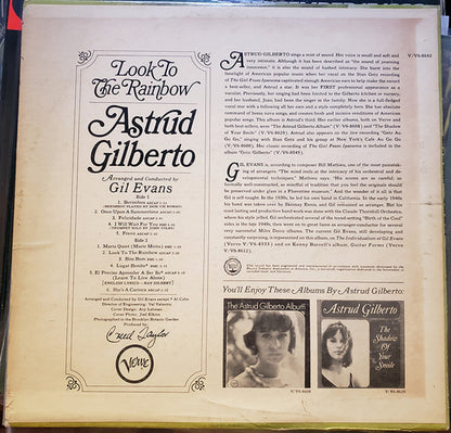 Astrud Gilberto : Look To The Rainbow (LP,Album,Mono)