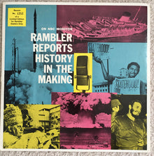 Various : On NBC Monitor Rambler Reports History In The Making (12",33 ⅓ RPM,Album)