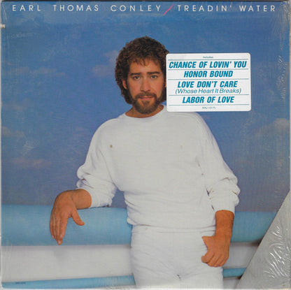 Earl Thomas Conley : Treadin' Water (LP,Stereo)