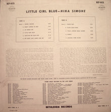 Nina Simone : Little Girl Blue (LP,Album,Mono)