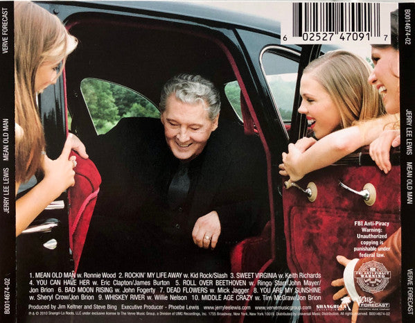 Jerry Lee Lewis : Mean Old Man (Album)