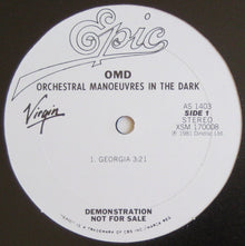 Orchestral Manoeuvres In The Dark : Georgia (12",Promo)