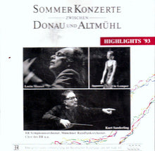 Lorin Maazel, Kurt Sanderling, Ute Lemper, Symphonie-Orchester Des Bayerischen Rundfunks, Münchner Rundfunkorchester, Chor Des Bayerischen Rundfunks : Sommerkonzerte Zwischen Donau Und Altmühl - Highlights '93 (Promo,Special Edition)
