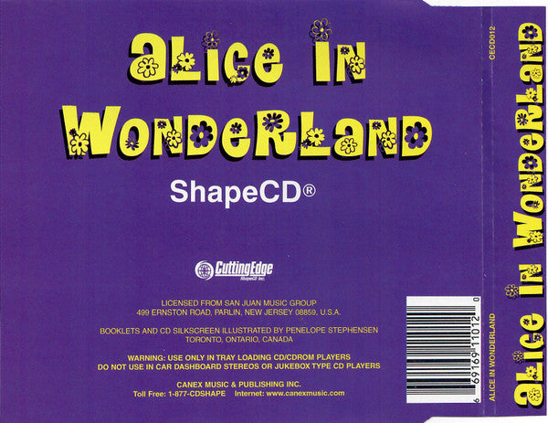 Unknown Artist : Alice in Wonderland (Shape)