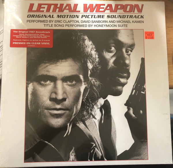 Eric Clapton, David Sanborn, Michael Kamen, Honeymoon Suite : Lethal Weapon (Original Motion Picture Soundtrack) (LP,Album,Limited Edition,Reissue,Remastered)