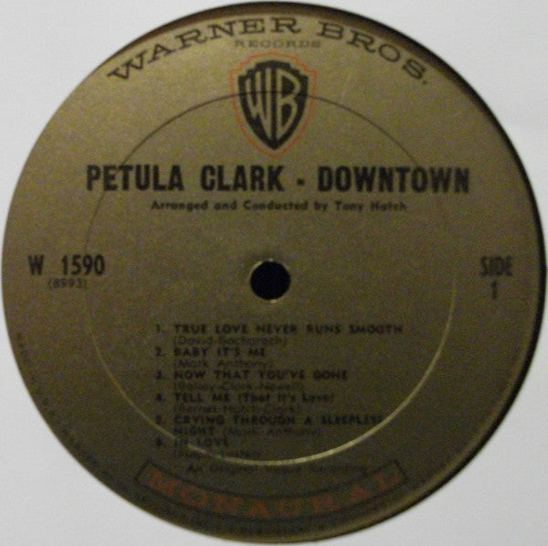 Petula Clark : Downtown (LP,Album,Mono)