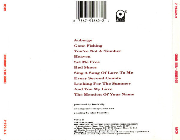 Chris Rea : Auberge (Album)
