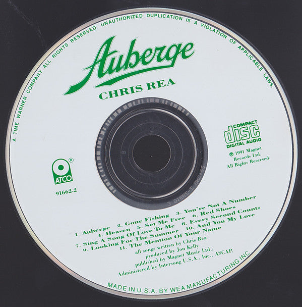 Chris Rea : Auberge (Album)