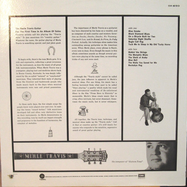 Merle Travis : The Merle Travis Guitar (LP,Album,Reissue)