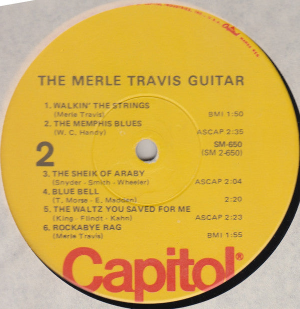 Merle Travis : The Merle Travis Guitar (LP,Album,Reissue)