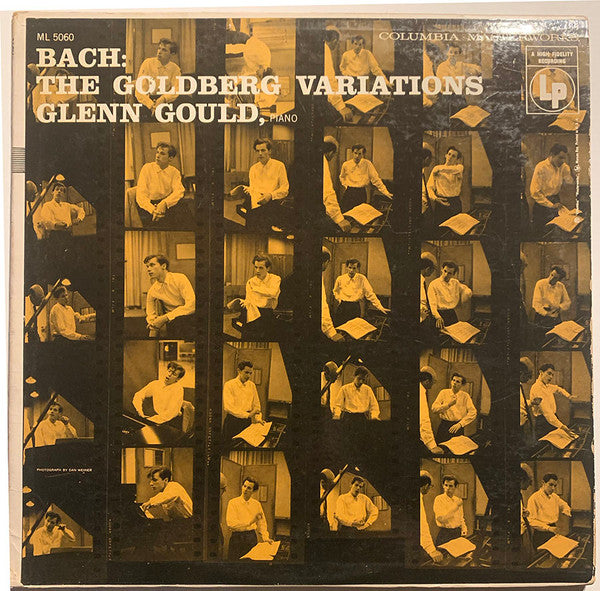 Johann Sebastian Bach : Glenn Gould : The Goldberg Variations (LP,Repress,Mono)