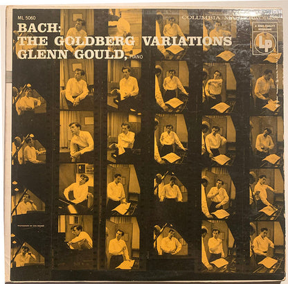 Johann Sebastian Bach : Glenn Gould : The Goldberg Variations (LP,Repress,Mono)