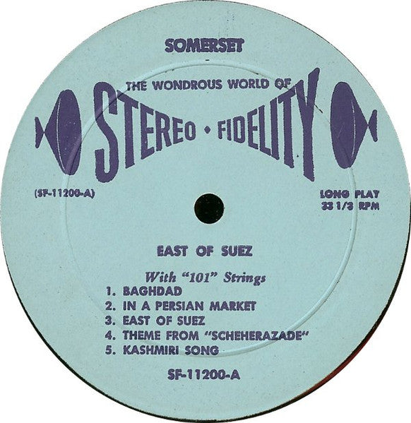 101 Strings : East Of Suez (LP,Stereo)