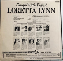 Loretta Lynn : Singin' With Feelin' (LP,Album,Stereo)