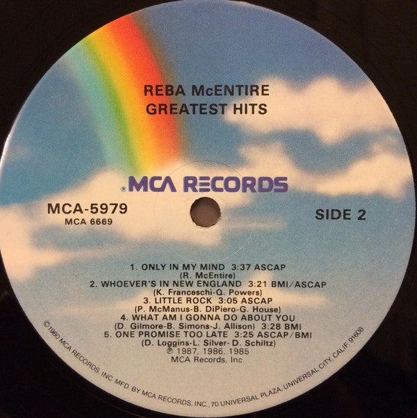 Reba McEntire : Greatest Hits (LP,Compilation)