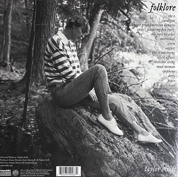 Taylor Swift : Folklore (LP,Album,Stereo)