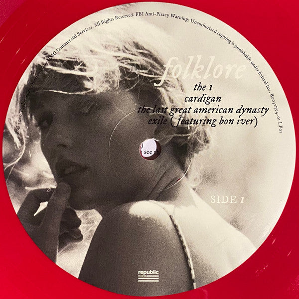 Taylor Swift : Folklore (LP,Album,Stereo)