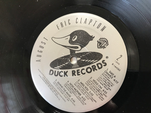 Eric Clapton : August (LP,Album,Club Edition)