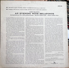 Harry Belafonte : An Evening With Belafonte (LP,Album,Mono)