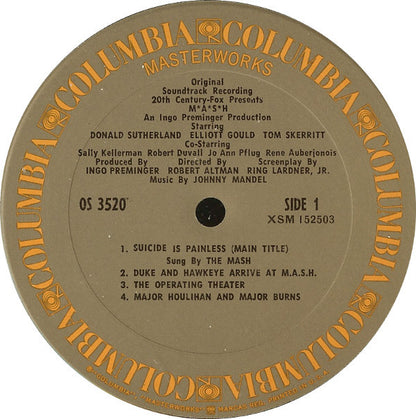 Johnny Mandel : M*A*S*H (Original Soundtrack Recording) (LP,Album)