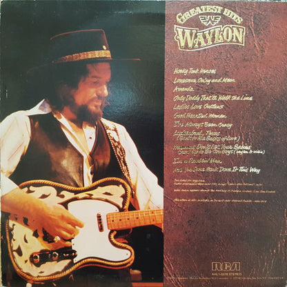 Waylon Jennings : Greatest Hits (LP,Compilation)