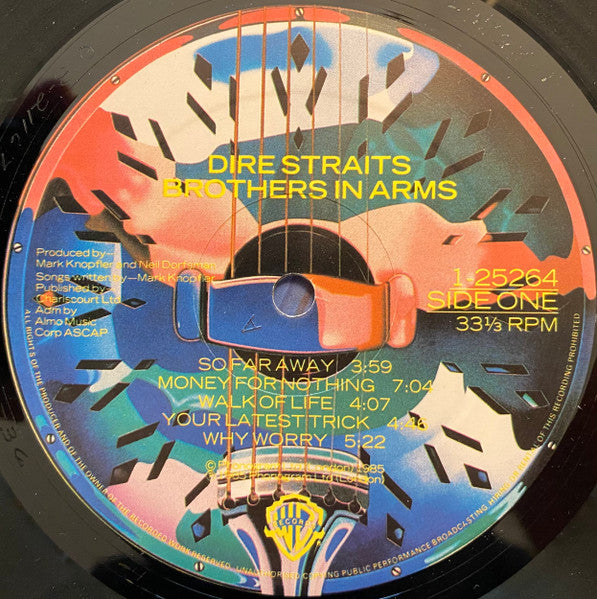 Dire Straits : Brothers In Arms (LP,Album,Stereo)