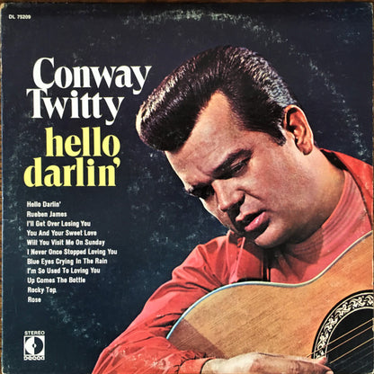 Conway Twitty : Hello Darlin' (LP,Album,Stereo)