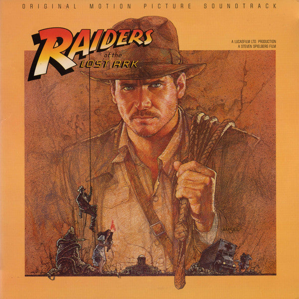 John Williams (4) : Raiders Of The Lost Ark (Original Motion Picture Soundtrack) (LP,Album,Stereo)