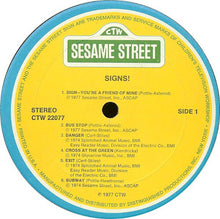 Sesame Street : Signs! (LP,Album)