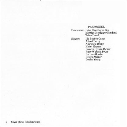 Babatunde Olatunji : Drums Of Passion (Album,Reissue)