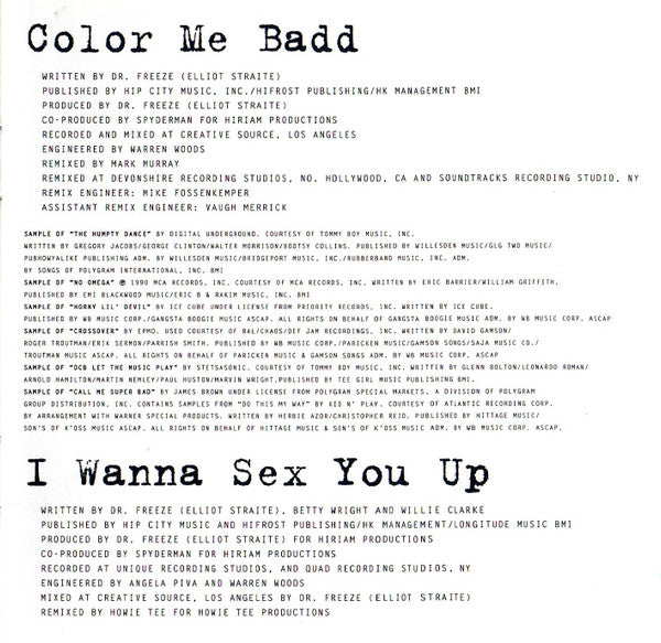 Color Me Badd : Young, Gifted And Badd - The Remixes (Album)