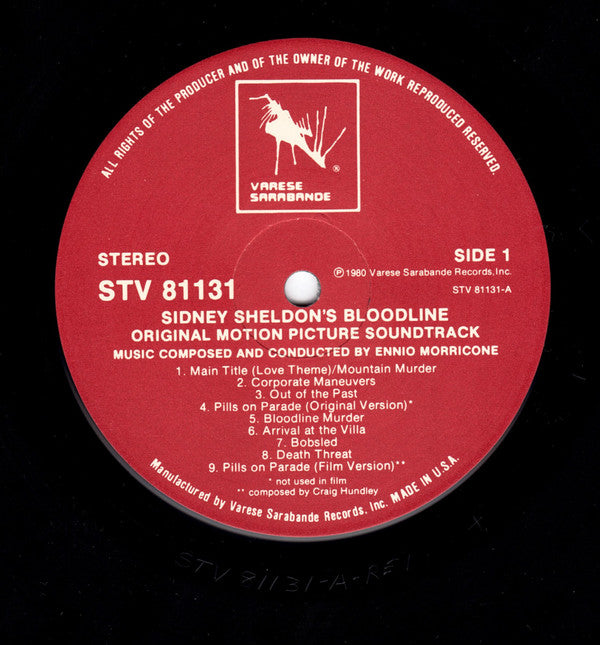 Ennio Morricone : Bloodline (Original Motion Picture Soundtrack) (LP,Album)