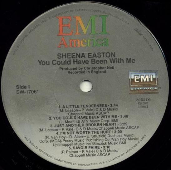 Sheena Easton : You Could Have Been With Me (LP,Album)