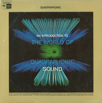 Various : An Introduction To The World Of SQ Quadraphonic Sound (LP,Compilation,Mixed,Quadraphonic)