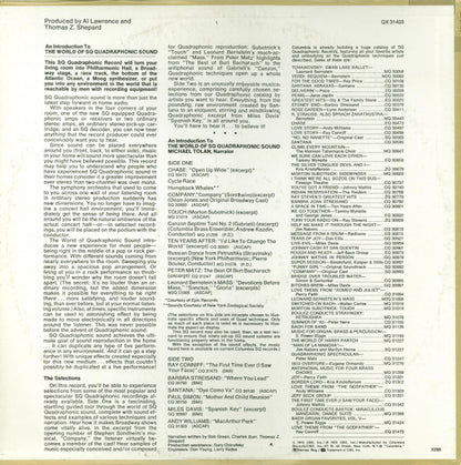 Various : An Introduction To The World Of SQ Quadraphonic Sound (LP,Compilation,Mixed,Quadraphonic)