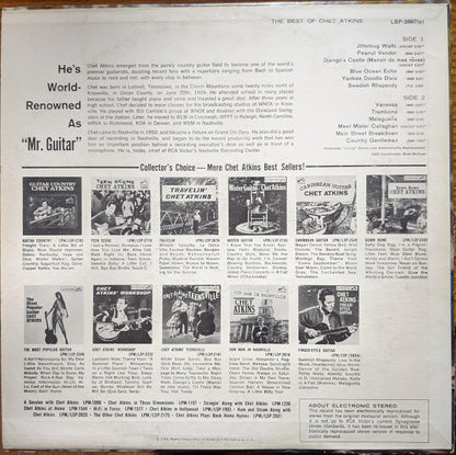 Chet Atkins : The Best Of Chet Atkins (LP,Album,Compilation,Reissue,Stereo)