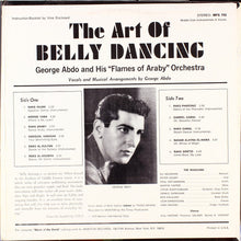 George Abdo And His "Flames Of Araby" Orchestra : The Art Of Belly Dancing (LP,Album,Stereo)