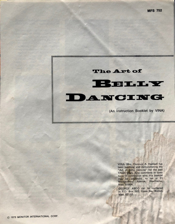 George Abdo And His "Flames Of Araby" Orchestra : The Art Of Belly Dancing (LP,Album,Stereo)