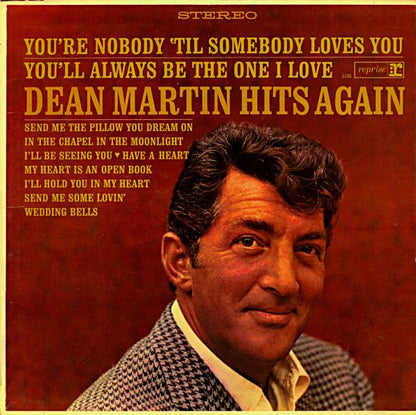 Dean Martin : Dean Martin Hits Again (LP,Album,Stereo)