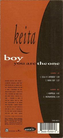 Keita (3) : Boy You Are The One (12",33 ⅓ RPM)