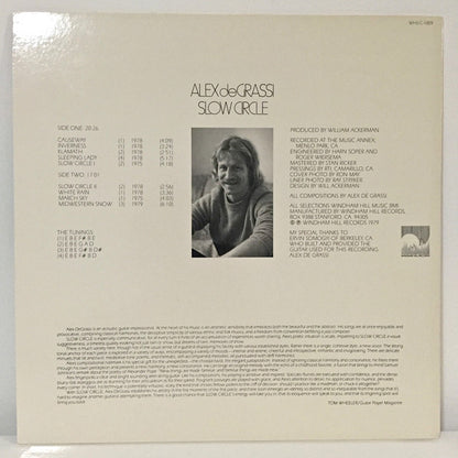 Alex De Grassi : Slow Circle (LP,Album,Remastered,Repress)
